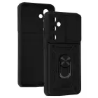 Slide Camera Armor Case for Samsung Galaxy S24 FE Black — Foto 4