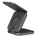 Audi Big Logo foldable inductive charger 3in1 0 - gray Фото num