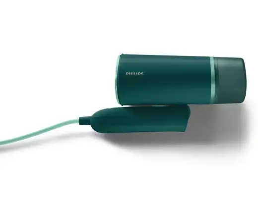 PHILIPS rokas tvaika gludināšanas ierīce, 1000W, zilganzaļš Photo