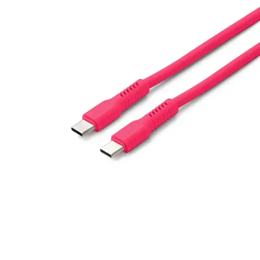 COLORUM CK60-AC-02 data transfer and charging cable | USB-A to USB-C | 15W | 1.8m | pink Photo