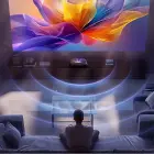 Yaber K300s Multimedia Laser RGB FullHD 1080p Projector with JBL Speakers - Black Foto 24