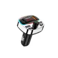 Dudao R2PRO+ Transmitter with PD25W Bluetooth 5.3 RGB Charging Ports - Black and Silver Фото num