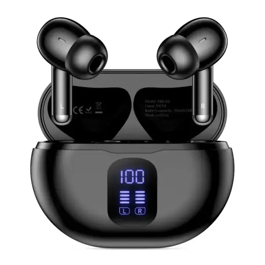 TECH-PROTECT ULTRABOOST TWS EARPHONE PRO G2 BLACK Foto 2