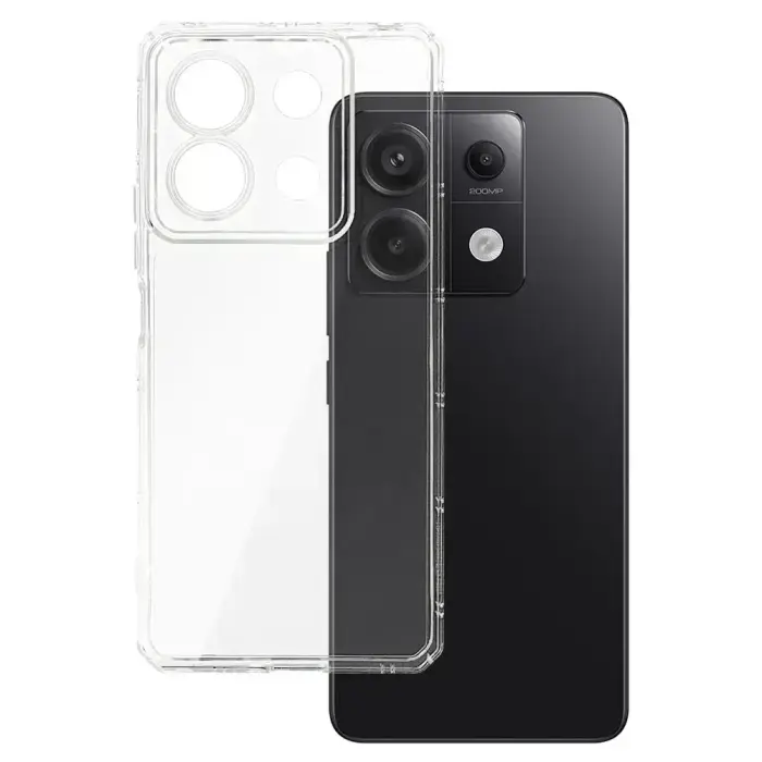 Fusion Armor Antishock maciņš telefonam Redmi Note 13 Pro 5G caurspīdīgs