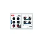 iPega P5006 Silicone Thumb Caps for PS5 6pcs Black/Red Foto 8