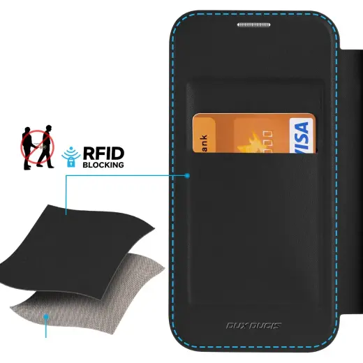 Dux Ducis Skin X Pro Magnetic Flip MagSafe Case iPhone 15 - Black Фото num