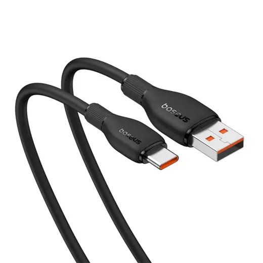 Baseus Pudding Series 100W USB-A - USB-C Cable 2m - Black Foto 3