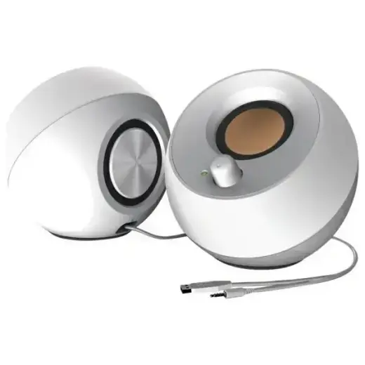 Creative Pebble 2.0 Computer Speakers White  USB Foto 2