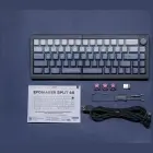 Mechanical keyboard Epomaker Split 65 Switch black-flamingo — Фото 16