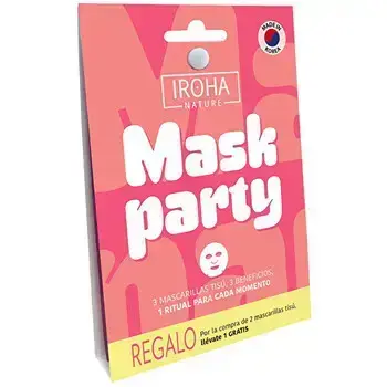 Iroha Nature Mask Party Estuche 3 Piezas