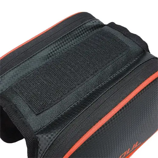 Сумка для велосипеда Goodbuy BKB014 чёрно-красная Фото num