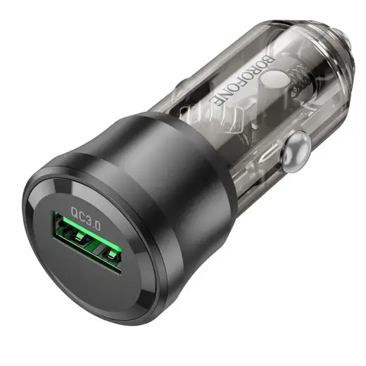 Зарядка для автомобиля Borofone BZ23 Noble | 18W | QC | USB-A | черная Фото num
