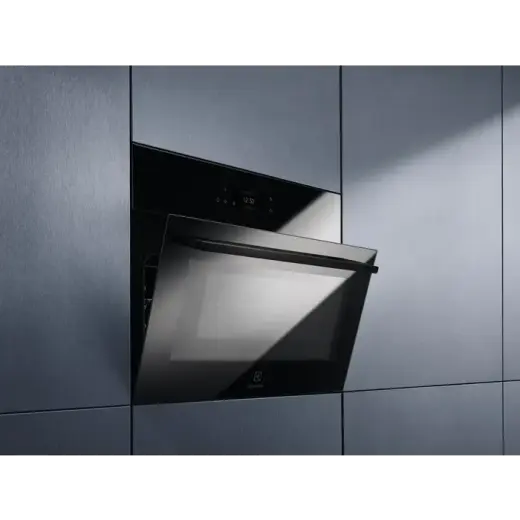 Electrolux iebūvējama mikroviļņu krāsns, melna Photo