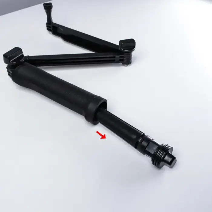 3 in 1 Monopod Tripod with Selfie Stick for GoPro - Black Foto 12