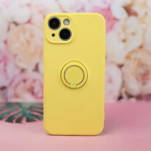 Finger Grip case for Xiaomi Redmi Note 13 Pro Plus 5G (global) yellow Фото num