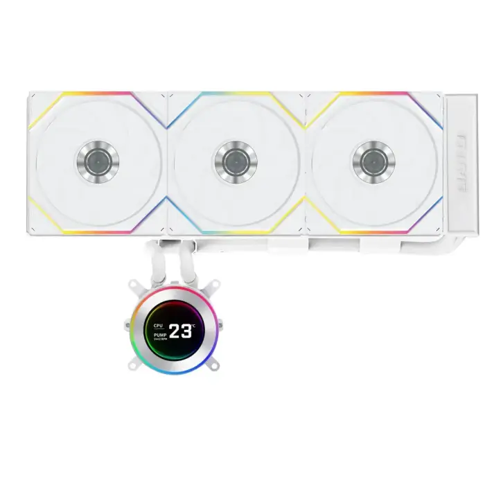 Lian Li Water cooling Hydroshift II LCD-C 360TL / GHS2LCD36TW White