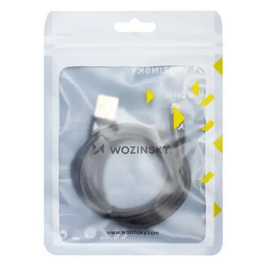 Wozinsky WUC-L1B data transfer and charging cable | USB-A to Lightning | 12W | 1m | black Photo