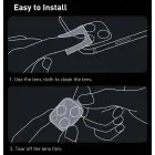 Tempered Glass HARD SILK PRINT for camera (LENS) for Iphone 14 Pro/14 Pro Max (island) Foto 13