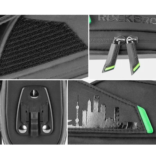 Rockbros C27-1 bicycle bag under the saddle - black Photo