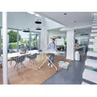 LEIFHEIT Gludināmais dēlis Air Board Express M Solid Palm Leafs 120x38cm Foto 4