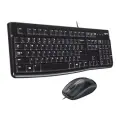 Logitech Keyboard and Mouse Desktop MK120 - US Layout - Black — Foto 3