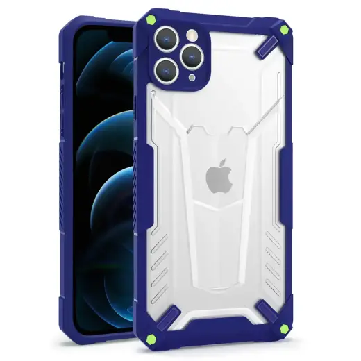Tel Protect Hybrid phone case for iPhone 11 Pro navy