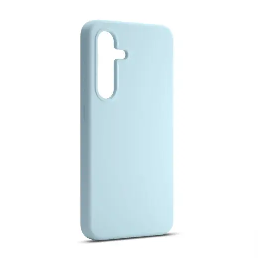 Чехол для телефона Etteri из силикона для Samsung Galaxy S25 Plus светло-синий Фото num