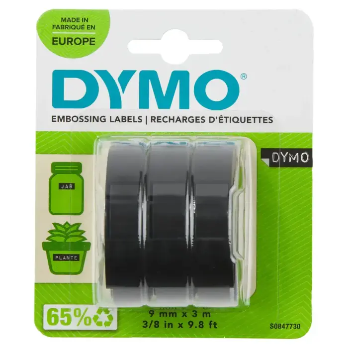 DYMO Colour ribbon S0847730 Black Multipack
