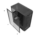Darkflash DK351 computer case + 4 fans (black) Foto 10