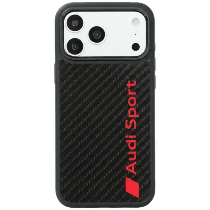 Case Audi R8 Carbon Fiber MagSafe for iPhone 18 Pro Max  / 17 Pro Max black