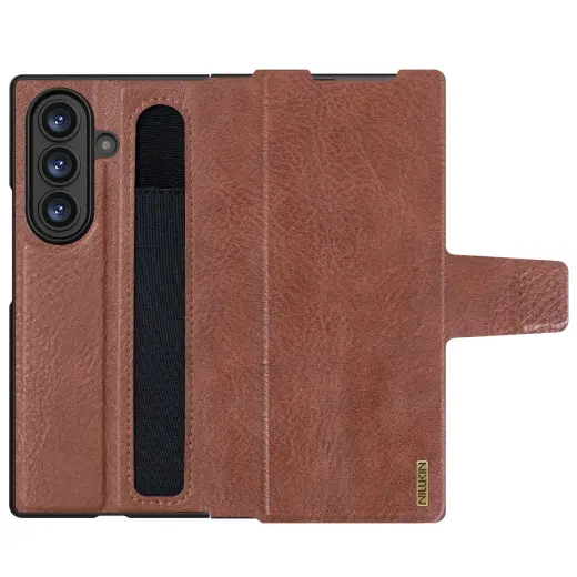 Nillkin Aoge Case for Samsung Galaxy Z Fold 7 Brown Foto 2