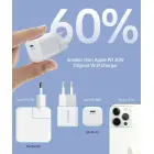 Choetech PD5007 USB-C PD 30W GaN wall charger - white Фото num