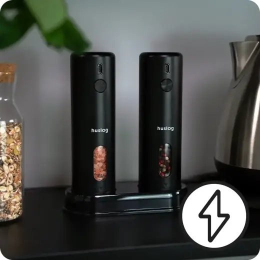 Huslog Set of electric grinders with USB charging Foto 8