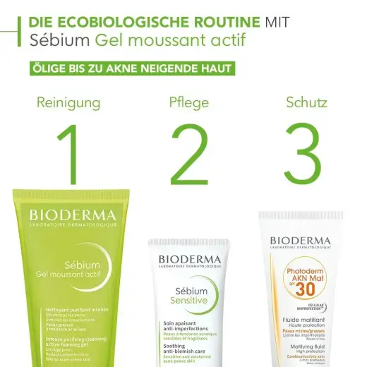 Bioderma Sébium Active Foaming Gel 200ml Foto 4