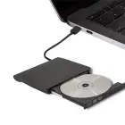 Qoltec External DVD-RW recorder |USB 3:0|Black Foto 4