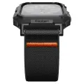 Spigen Lite Fit Pro case with strap for Apple Watch 4 | 5 | 6 | 7 | 8 | 9 | SE (44 | 45 mm) - matte black Фото num