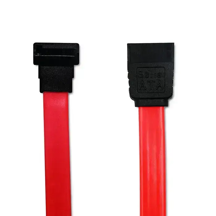 Qoltec SATA cable Straight | Right angle | 0.35m Photo