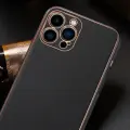 Dux Ducis Yolo elegant case made of soft TPU and PU leather for iPhone 13 Pro Max red Photo