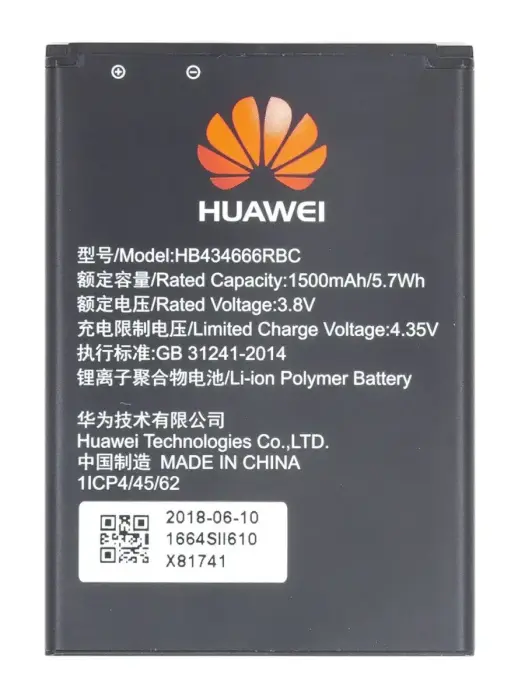 HB434666RBC Huawei Battery 1500mAh Li-Pol (Service Pack)