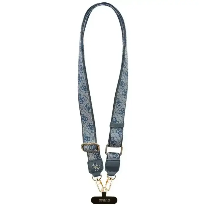 Universal strap Guess Universal CBDY   4G Tether Patch Metal Logo blue