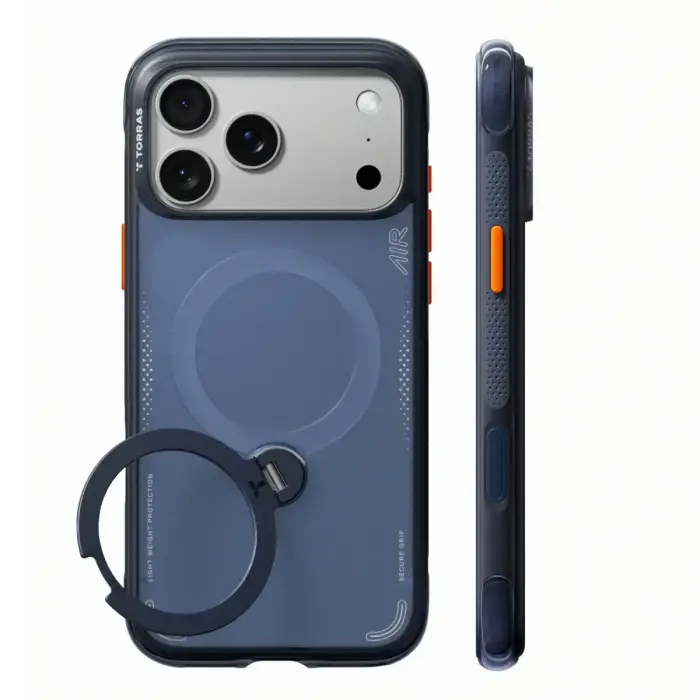 Torras Ostand Q3 Air, deep blue - iPhone 18 Pro Max/17 Pro Max