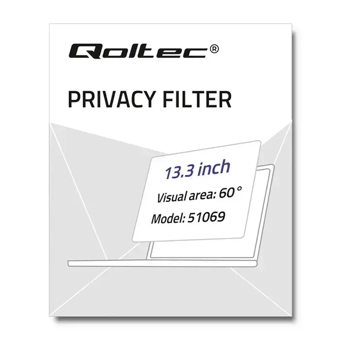 Qoltec Privacy filter for MacBook Pro Touch Bar 13.3" (2016-2018) | Eye protection Foto 3
