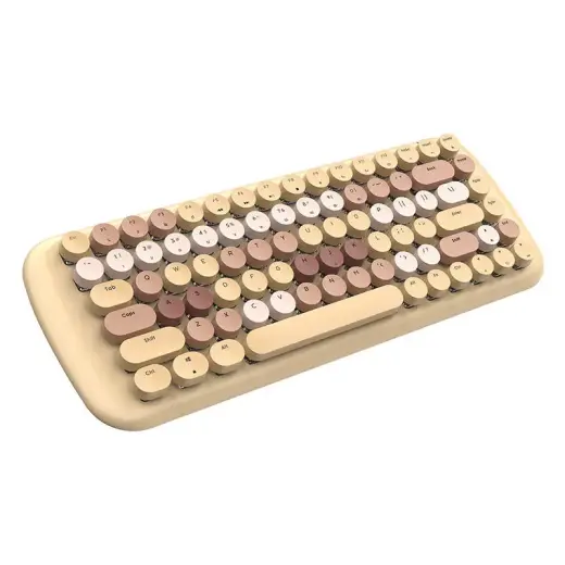 MOFII Wireless Mechanical Keyboard with Bluetooth ROMI 2.4G (Brown) Фото num