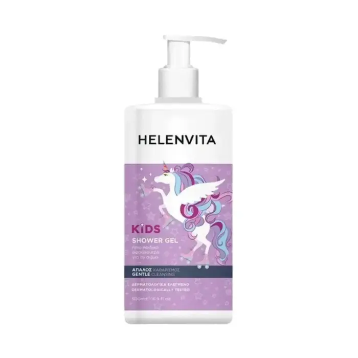 Helenvita, Kids Unicorn, Gentle Cleansing, Shower Gel, All Skin Types, 500 ml