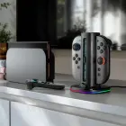 AmazingThing Thunder Pro PlayDock Charger for Nintendo Switch 2 Controllers - Black Foto 10
