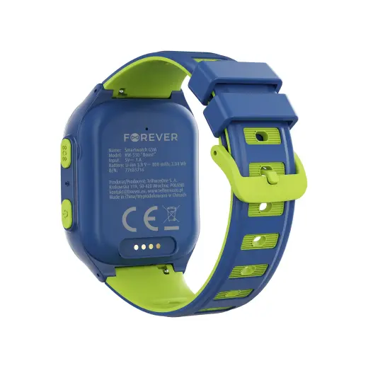 Forever smartwatch GPS WiFi 4G Kids Boost KW-530 Blue Foto 4