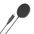Choetech magnetic wireless charger 15W MagSafe for iPhone 12|13|14 black (T518-F-BK) Foto 1