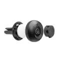USAMS Uchwyt magnetyczny na kabel USBdo kratki went. czarny|black ZXQ1901 (US-ZB019) Photo