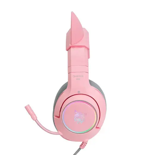 Gaming headphones ONIKUMA K9 Pink RGB Foto 4