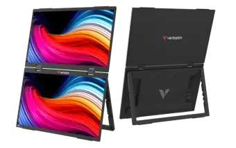 Monitors Verbatim Dual Portable Monitor 15.6 FHD